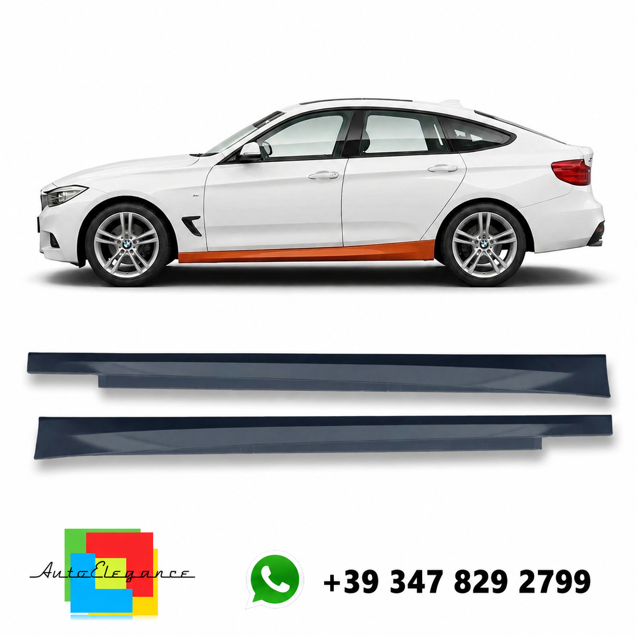 👉Set Minigonne Laterali per BMW Serie 3 (F34) Gran Turismo 2012-2020👈