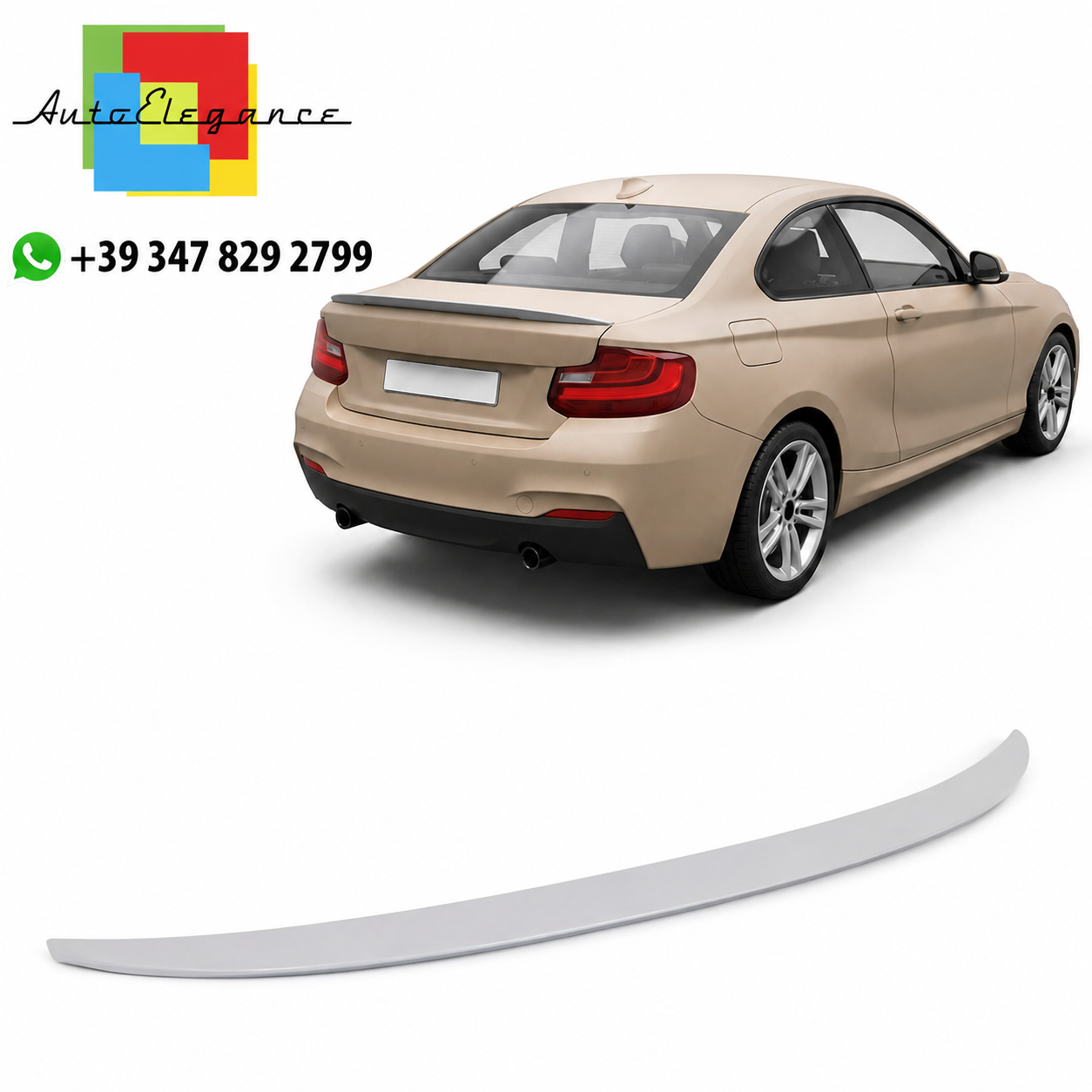 👉Spoiler posteriore del bagagliaio adatto per BMW Serie 2 F22 Coupé 2014-2021👈