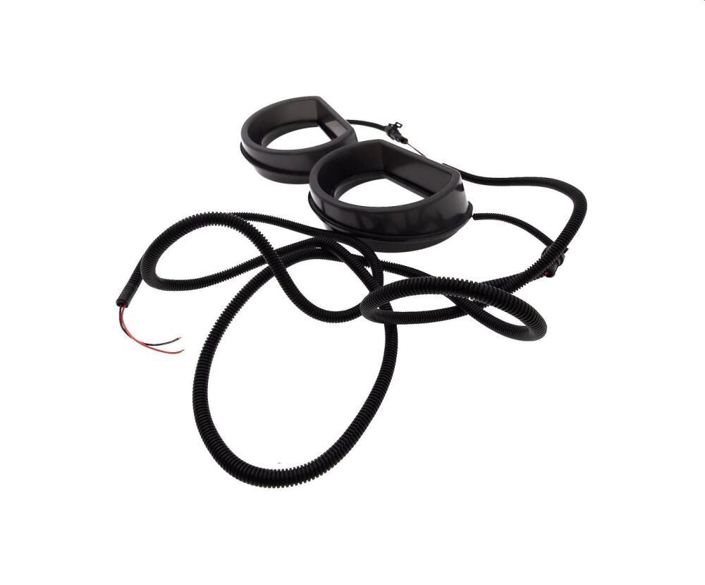 💕ART.3377 Luci HALO a LED per il paraurti anteriore in FORD MUSTANG 15-23