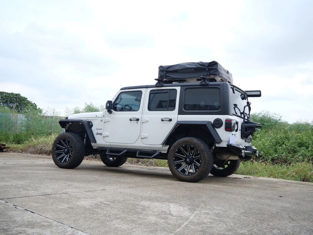 ART.3194 Pedane laterali in acciaio JEEP WRANGLER 18-24