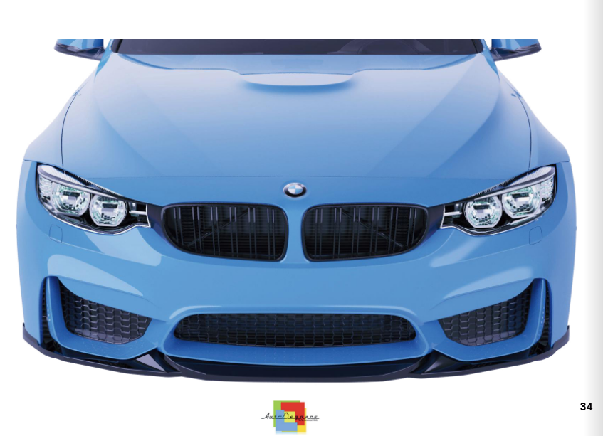 ART.2362 SPLITTER BMW M3 F80 2014-2018