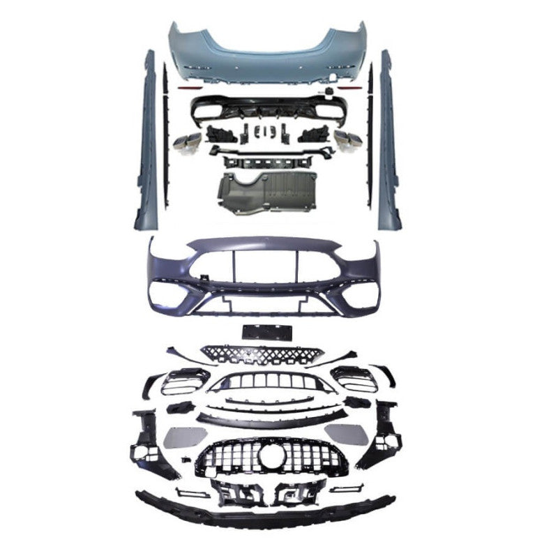 💫ART.7272 Bodykit adatto per Mercedes Classe C W206 2021+💫