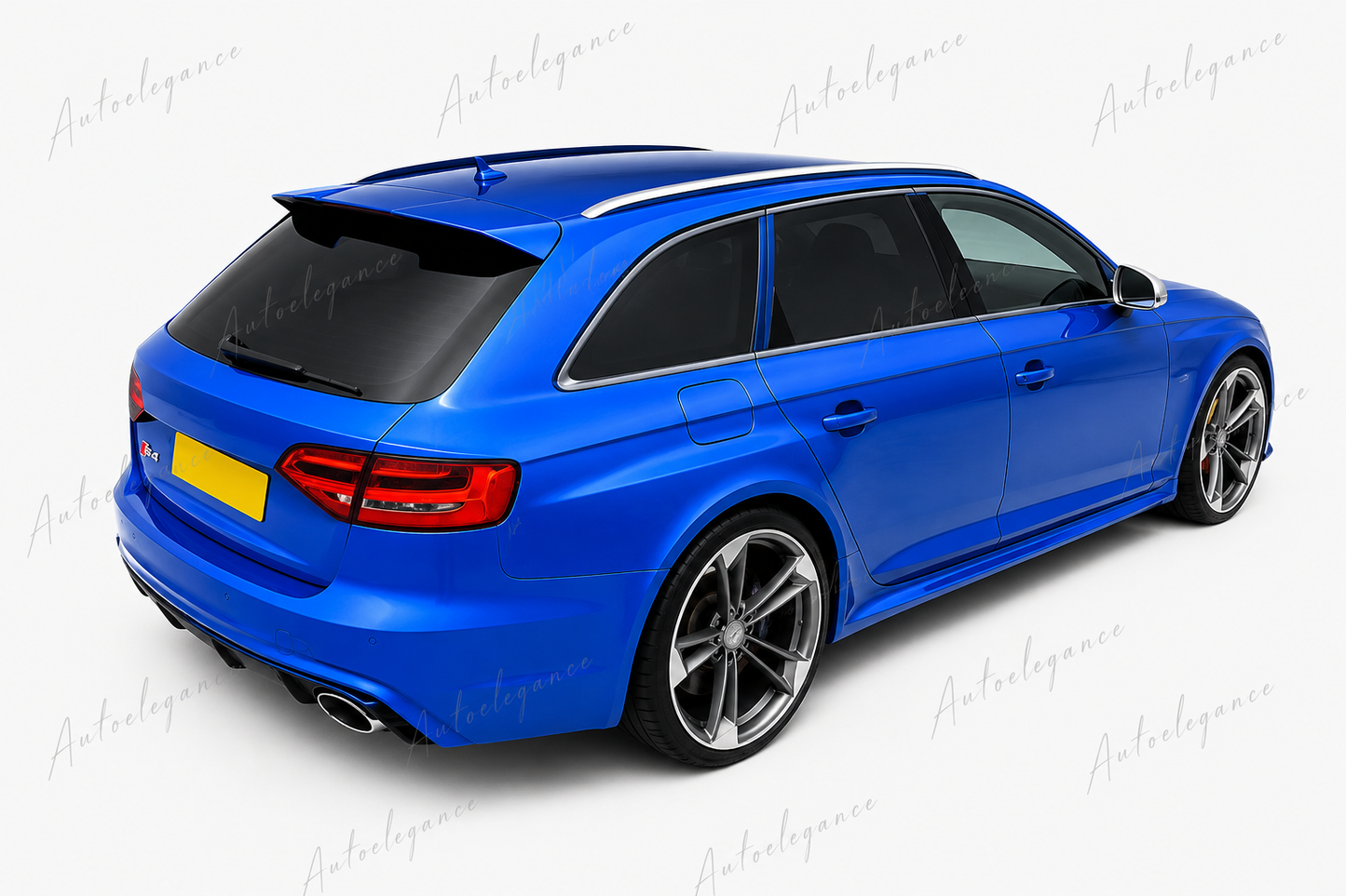 🔥ART.9892 SPOILER PER AUDI A4 B8 AVANT STATION WAGON 8K NERO LUCIDO LOOK RS4🔥