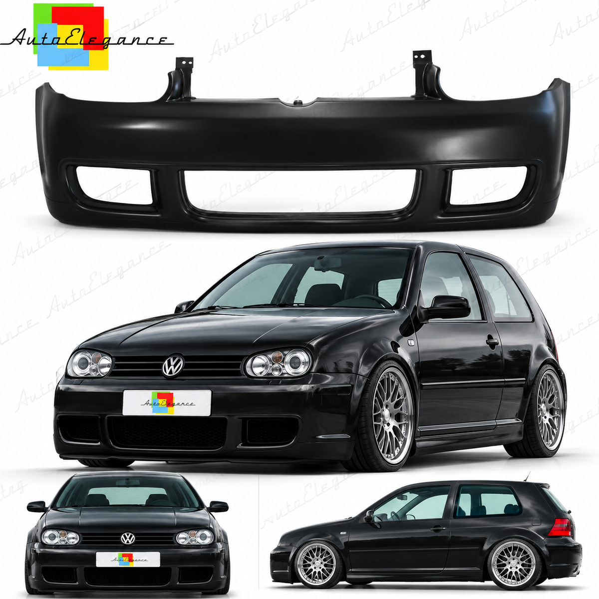 PARAURTI ANTERIORE ADATTOL PER GOLF VW GOLF 4 1997-2003 LOOK R32