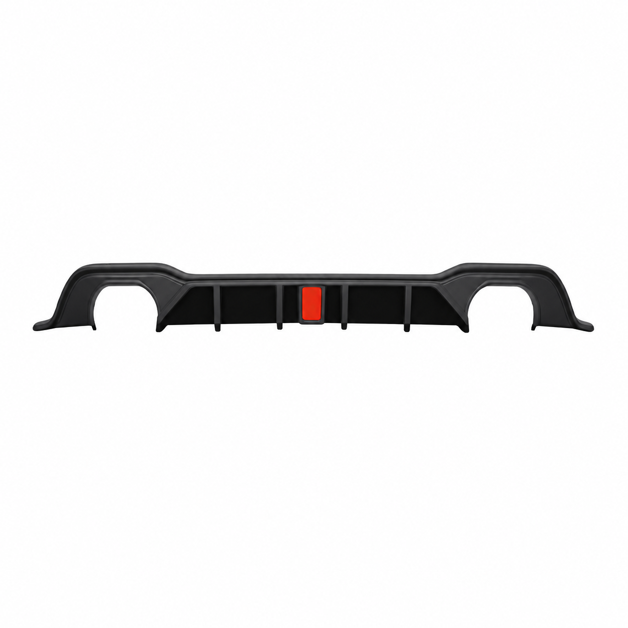 👉Diffusore Posteriore VW Golf 8 20-23 Doppia Uscita OO---OO + Luce Stop ABS👈