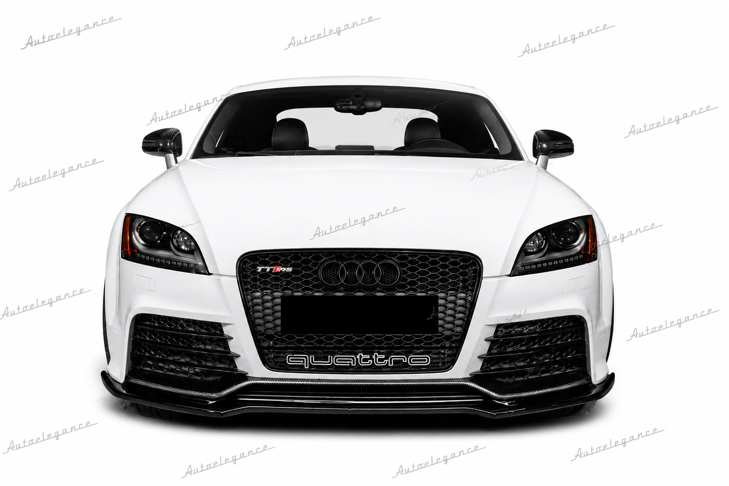 🔥ART.0931 GRIGLIA PER AUDI TT 8J 2006-2014 LOOK RSTT QUATTRO NERO LUCIDO🔥