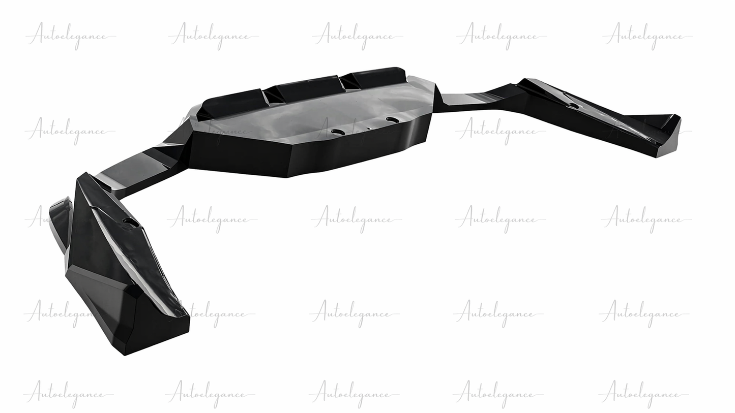 🔥ART.9629 SPLITTER POSTERIORE (CON BARRE VERTICALI) BMW X2 M35i U10🔥