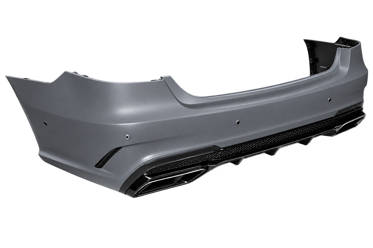 💕PARAURTI POSTERIORE MERCEDES CLASSE E W212 14-16 LOOK AMG💕