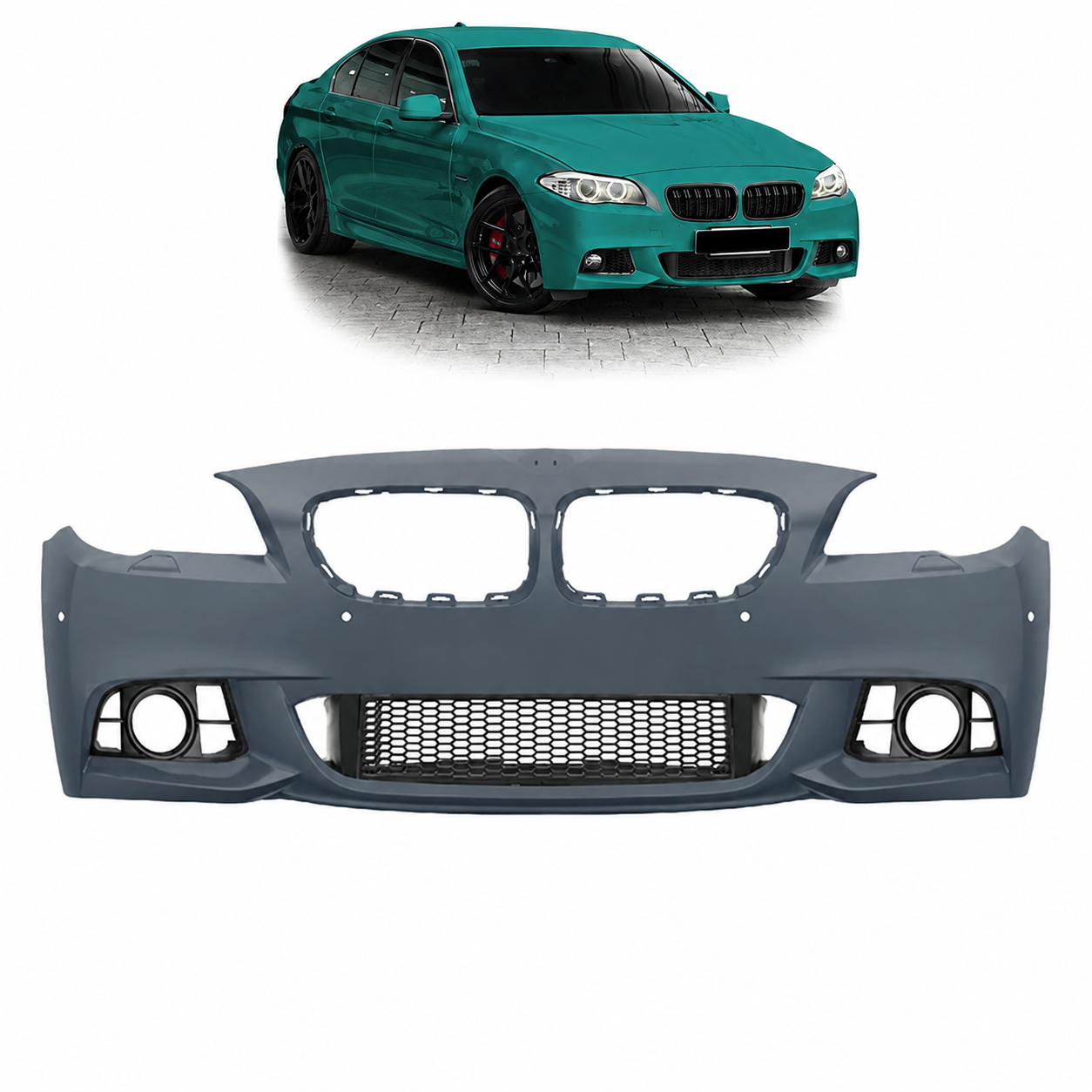 SPLITTER SUITABLE FOR VW GOLF 8 GTI GTD RLINE LOOK GLOSSY BLACK SPORTY DESIGN