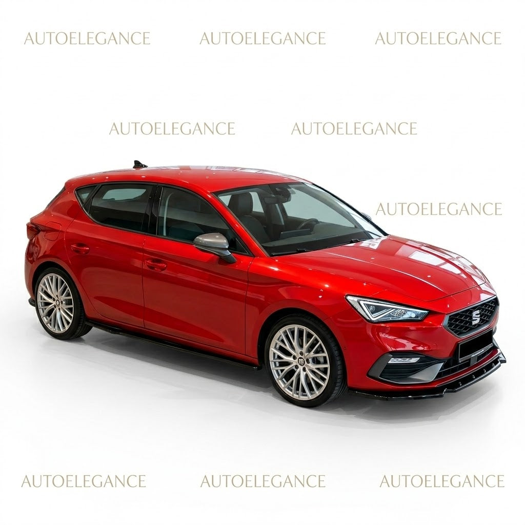 💫Splitter (3 pezzi) nero lucido per MK4 Pre-Facelift CUPRA ST 5 Porte 2020💫