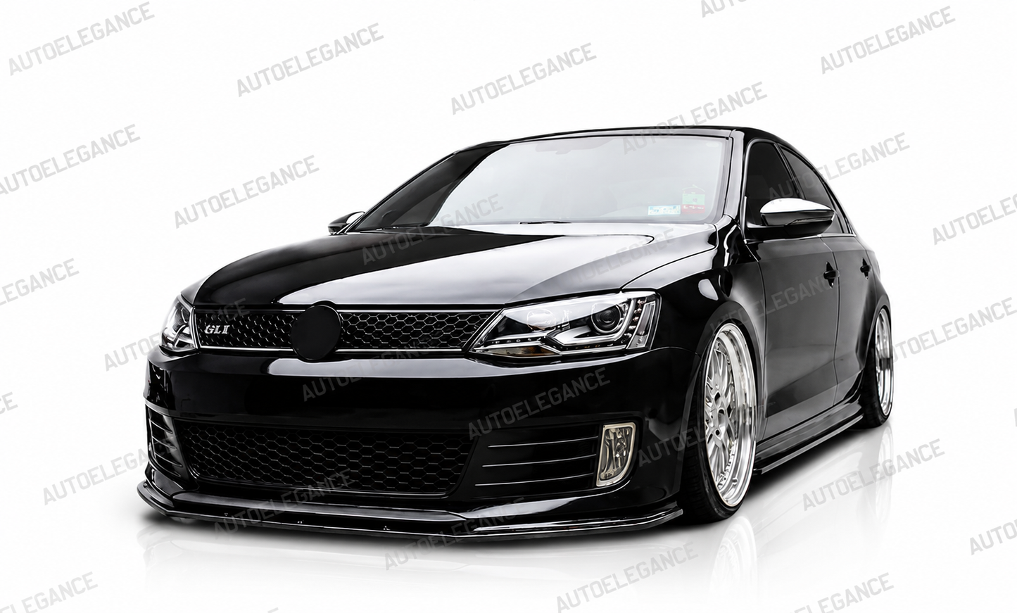 💫ART.10166 Splitter Anteriore Nero Lucido Jetta MK6 GLI 2010 - 2018💫