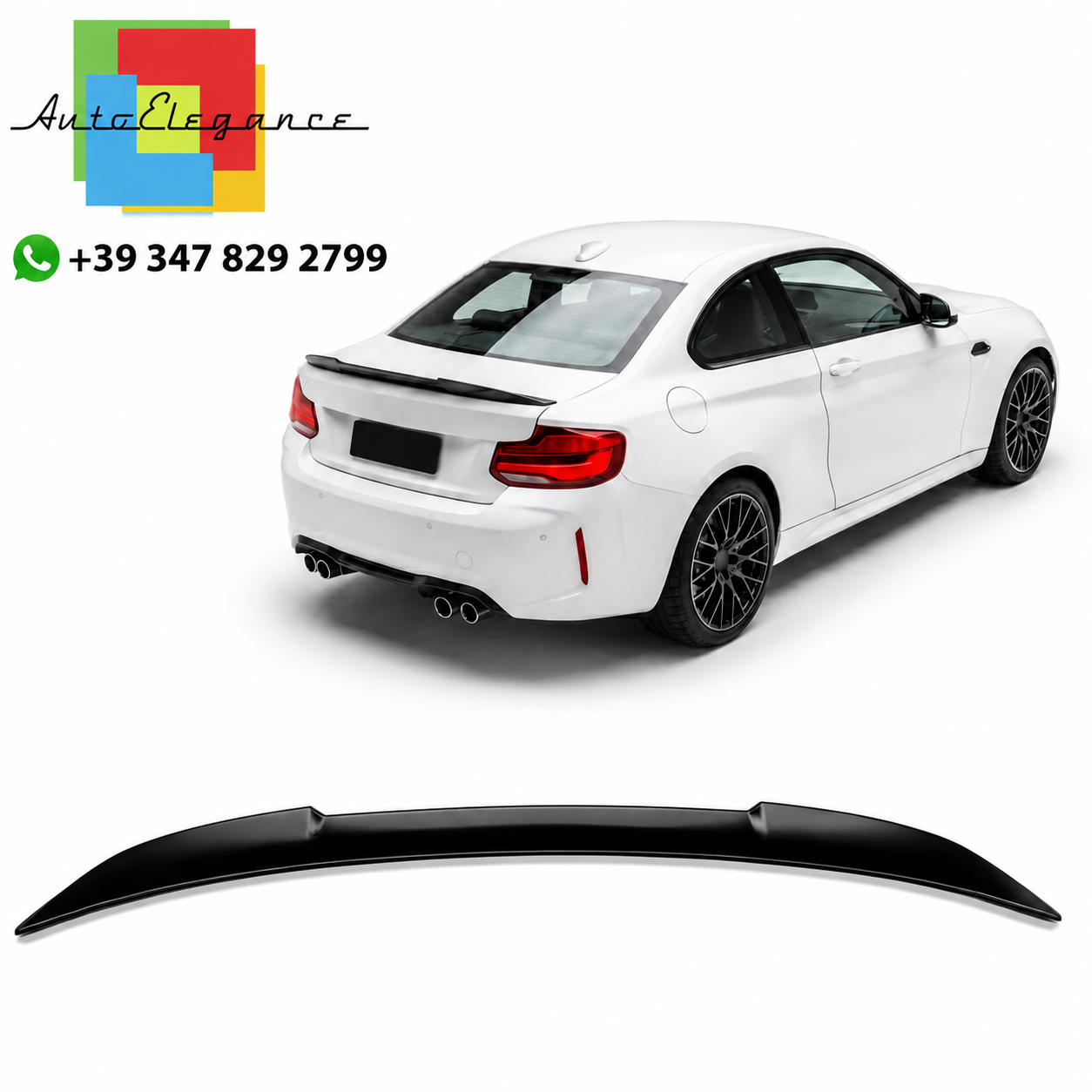 SPLITTER SUITABLE FOR VW GOLF 8 GTI GTD RLINE LOOK GLOSSY BLACK SPORTY DESIGN
