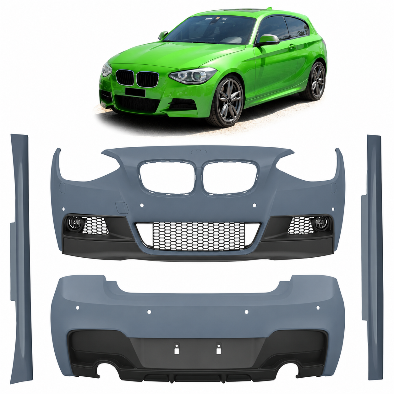 👉Bodykit adatto per BMW Serie 1 F21 Hatchback 2011-2015👈