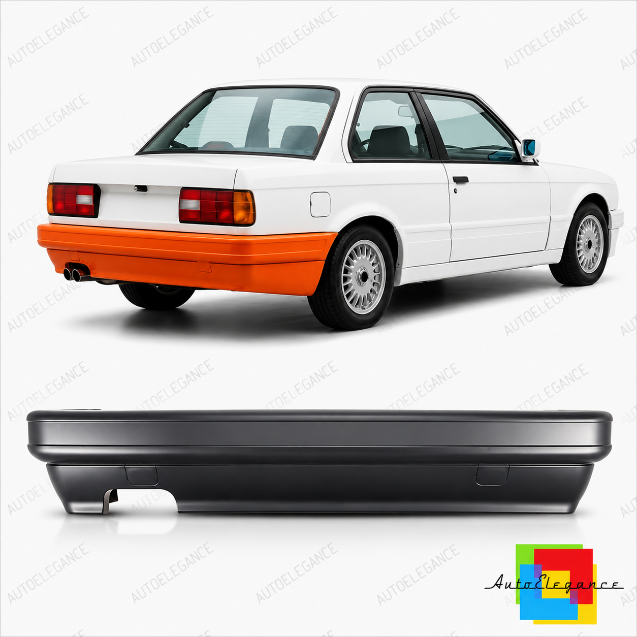 SPLITTER SUITABLE FOR VW GOLF 8 GTI GTD RLINE LOOK GLOSSY BLACK SPORTY DESIGN