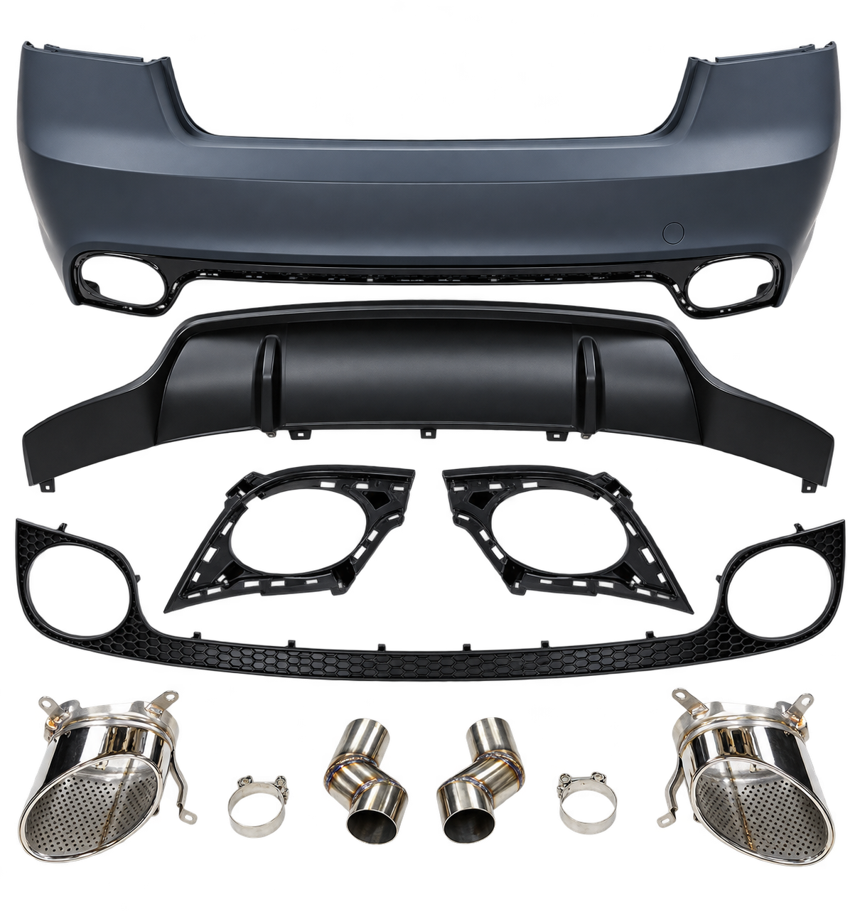 BODYKIT E36 + COUPE REAR LIGHTS WITH WHITE INDICATOR