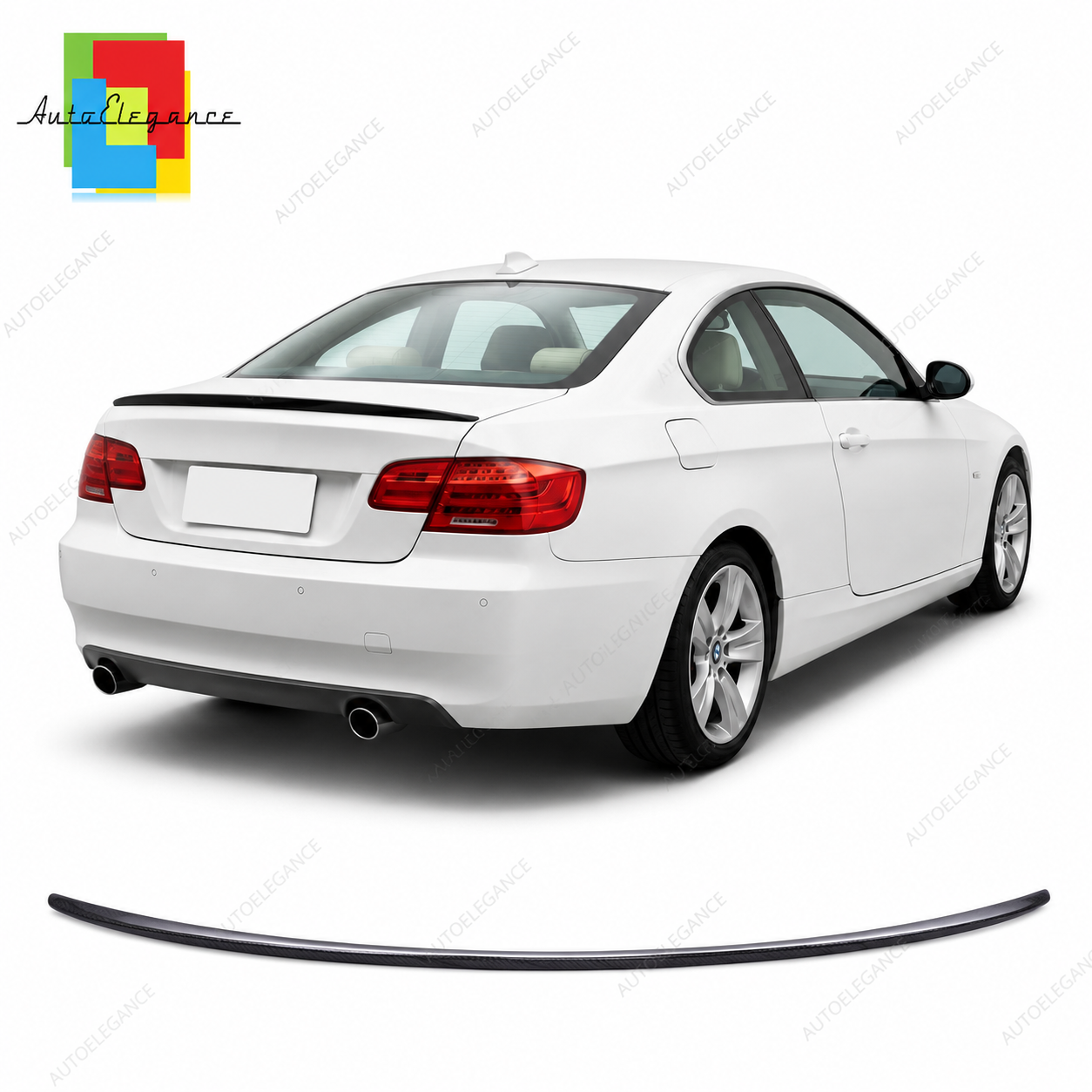 SPLITTER SUITABLE FOR VW GOLF 8 GTI GTD RLINE LOOK GLOSSY BLACK SPORTY DESIGN