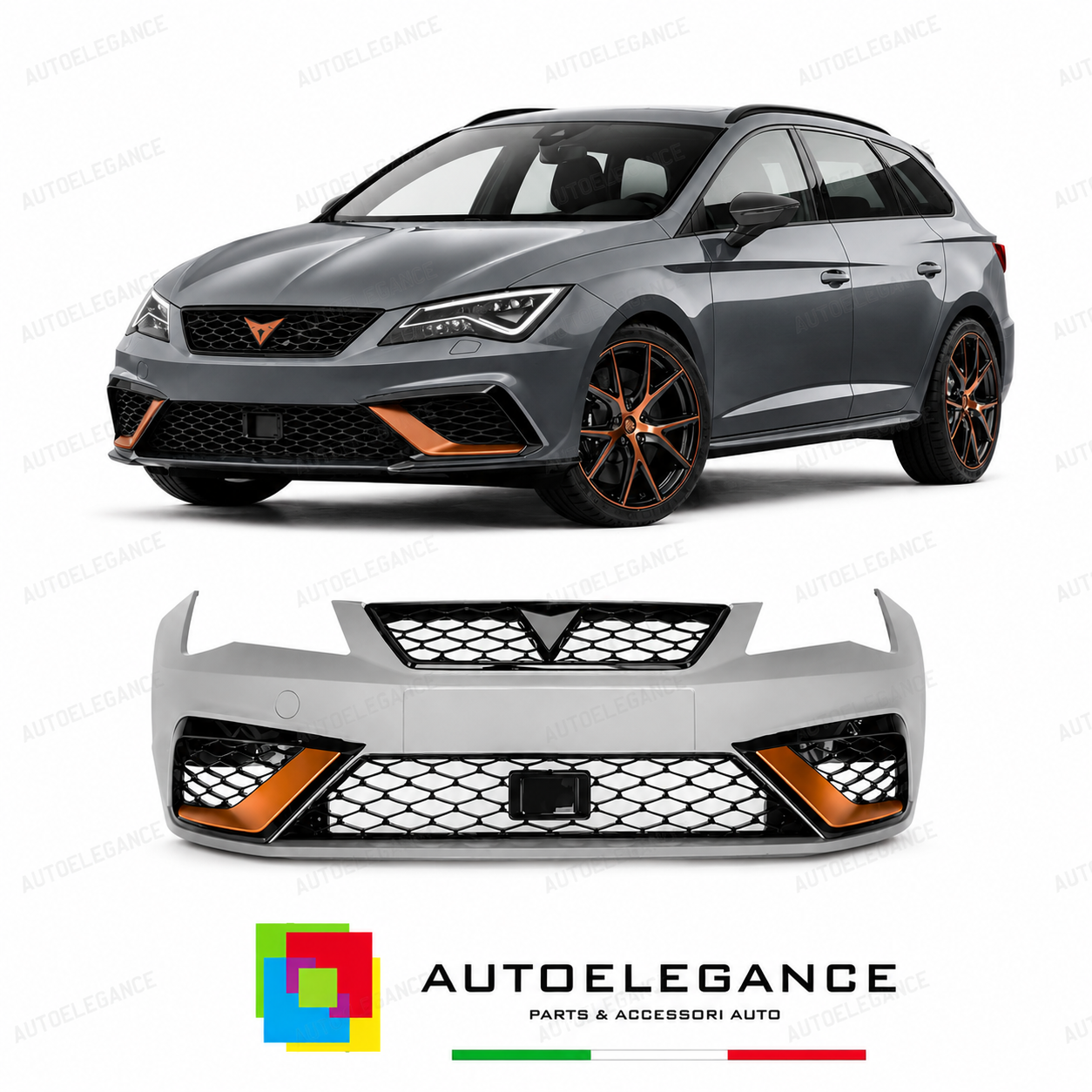 PARAURTI ANTERIORE SEAT LEON CUPRA R 17-20