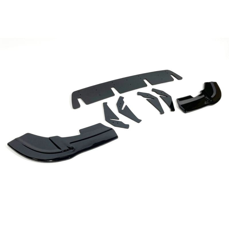 💕 Diffusore Posteriore Adatto per Mercedes W176 16-18 AMG Nero Lucido 💕