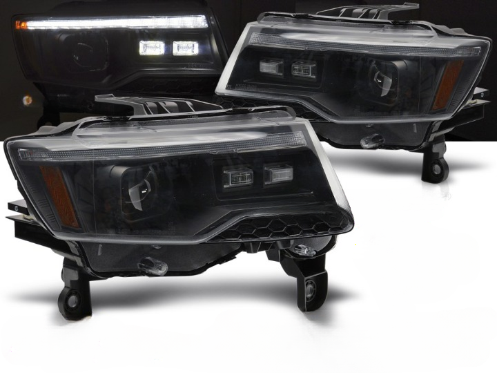 ART.3043 FARI ANTERIORE JEEP GRAND CHEROKEE 14-21 BLACK TUBE LIGHT
