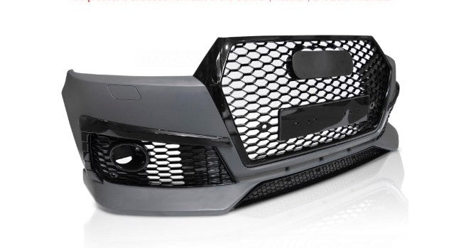 💥ART.4110 Paraurti Anteriore adatto per AUDI Q7 15-19 LOOK RS LINE💥