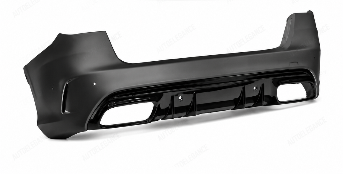 💕PARAURTI POSTERIORE MERCEDES CLASSE C W205 5P 19- LOOK AMG C63 PDC💕