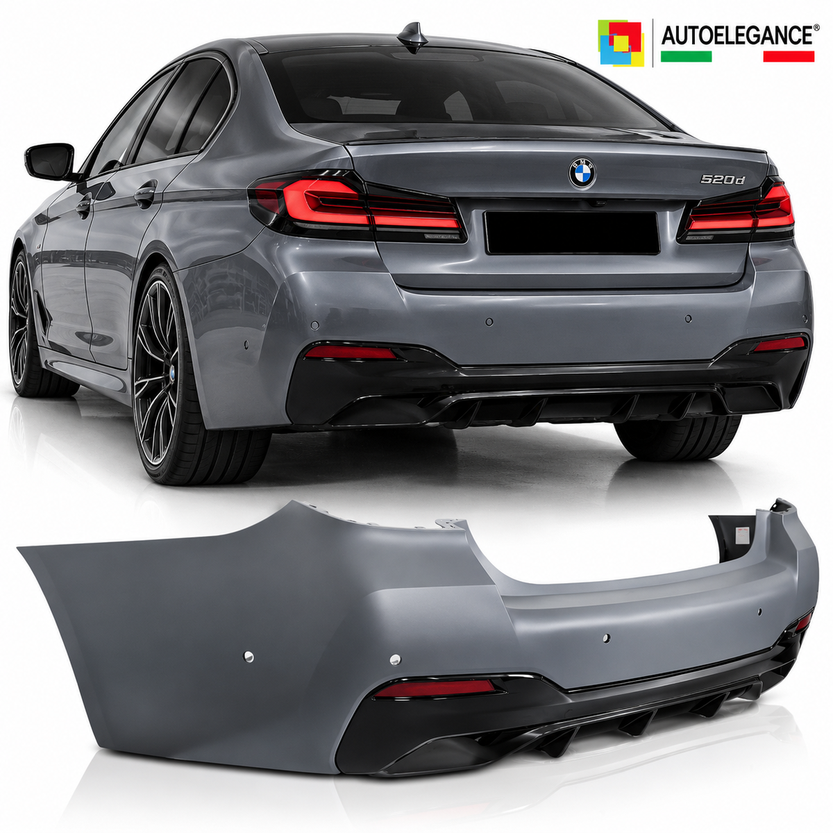 Paraurti anteriore stile Performance PDC ADATTO PER BMW G20/G21 LOOK M