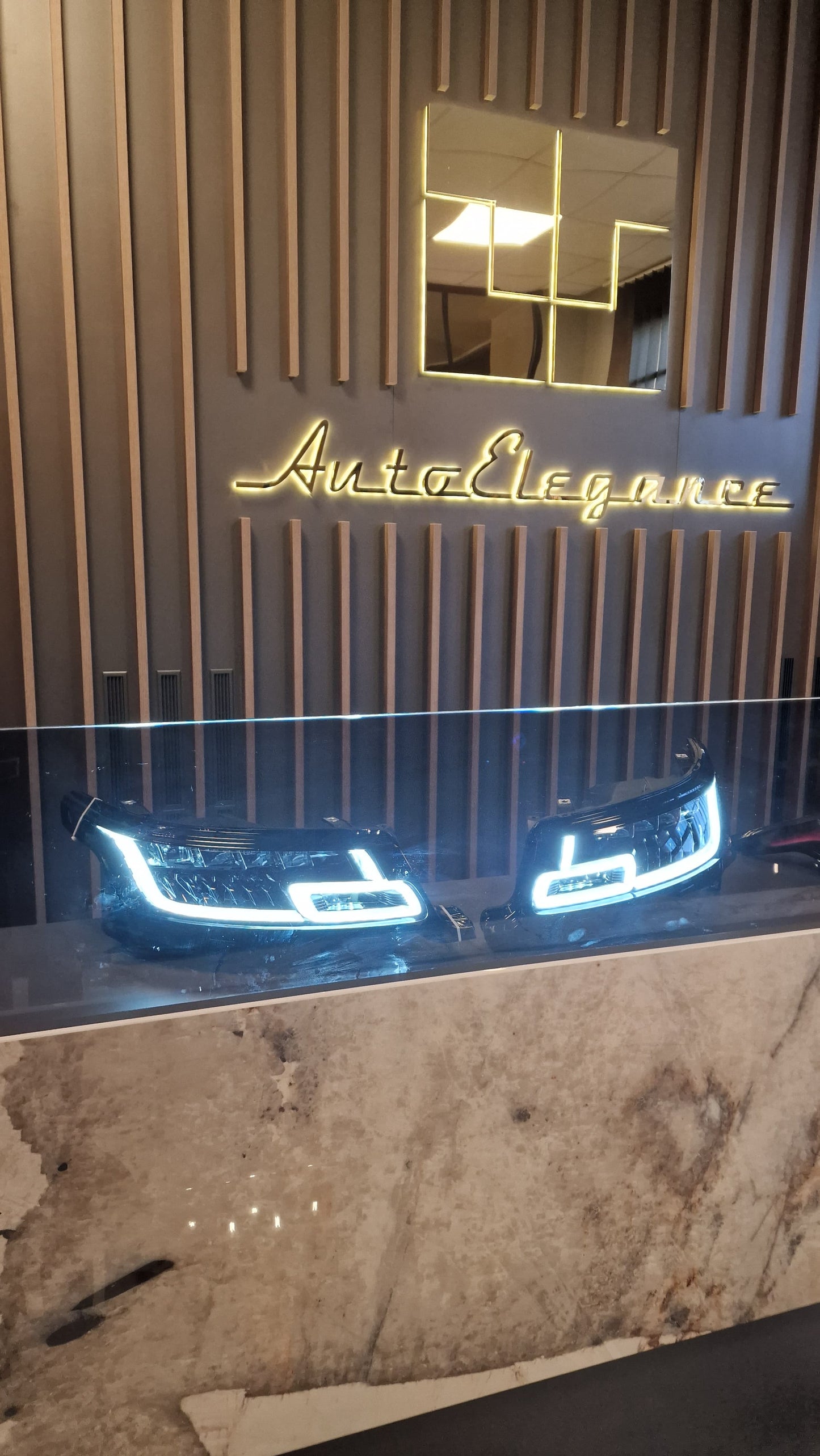 ✨2068 FARI ANTERIORI RANGE ROVER SPORT L494 PER CONFERVIONE 18+ LIFT FULL LED✨