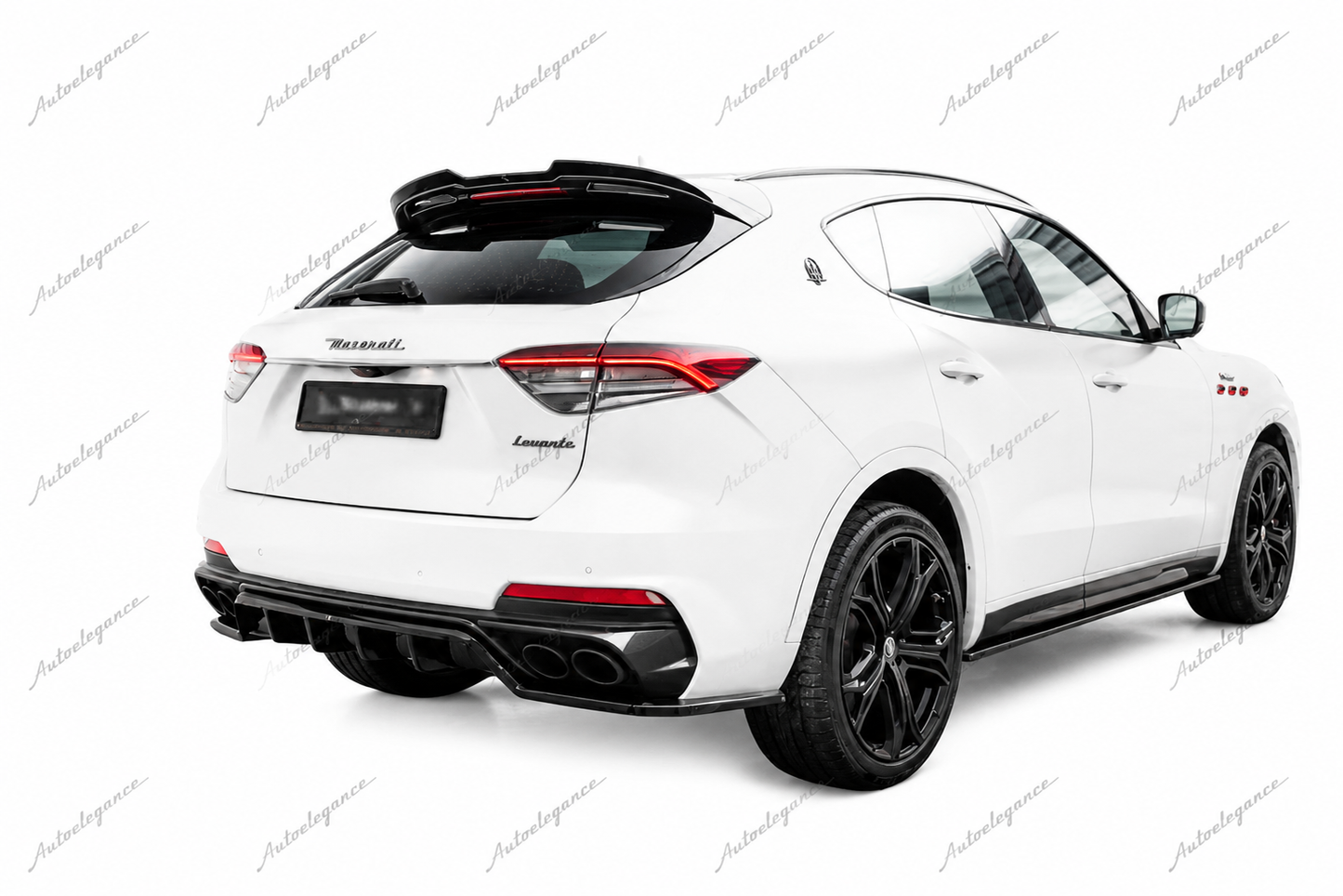 🔥ART.9828 SPLITTER POSTERIORE CON BARRE VERTICALI MASERATI LEVANTE TROFEO Mk1🔥