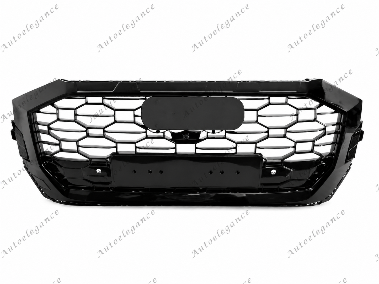 🔥ART.4795 GRIGLIA ANTERIORE SPORTIVA NERO LUCIDO PDC PER AUDI Q8 2018-2023🔥