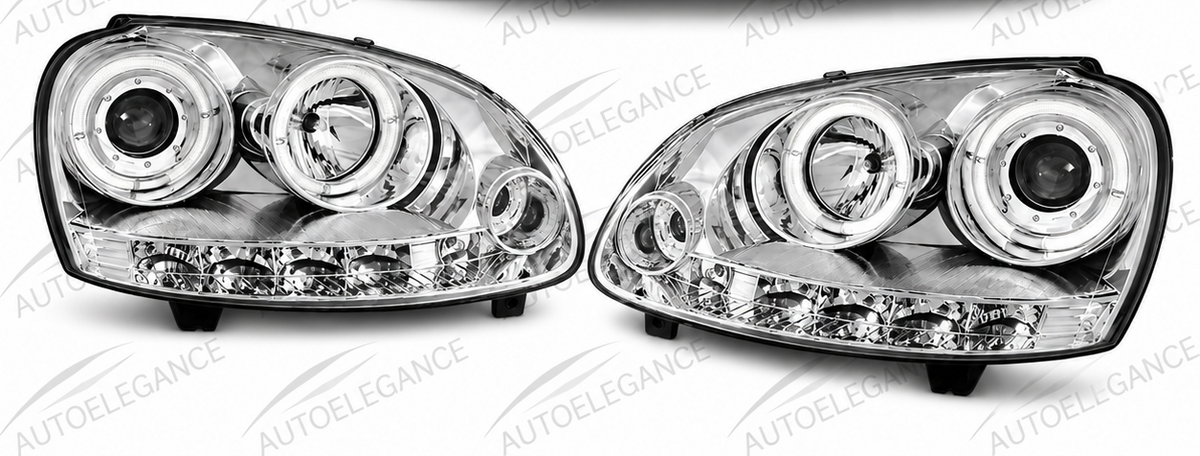 ART.10806 FARI ANTERIORI ADATTO PER VW GOLF 5 10.03-09