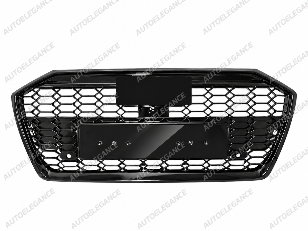 🔥ART.10667 GRIGLIA ADATTO PER AUDI A6 C8 LOOK RS6 NERO 2019 - 2024🔥