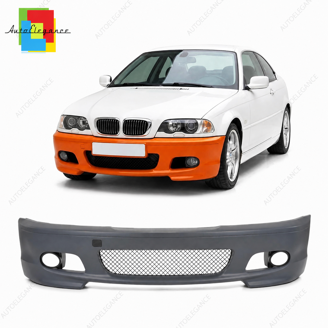 SPLITTER SUITABLE FOR VW GOLF 8 GTI GTD RLINE LOOK GLOSSY BLACK SPORTY DESIGN