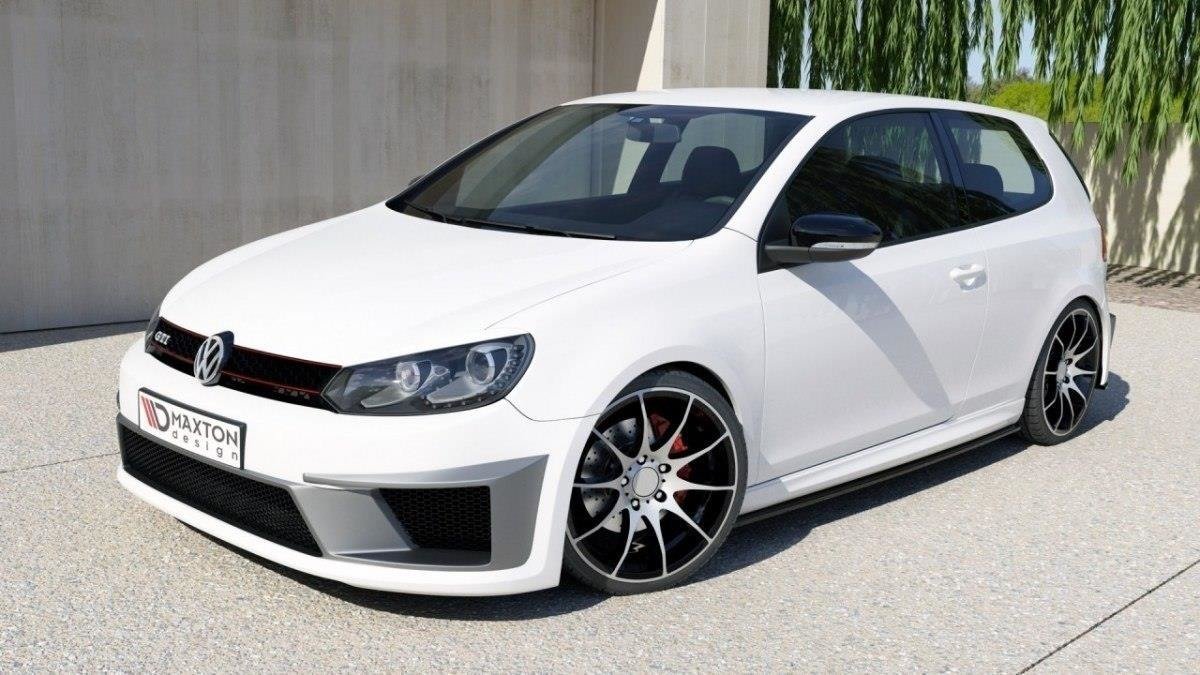 PARAURTI ANTERIORE adatto per VW GOLF VI (R400 LOOK)