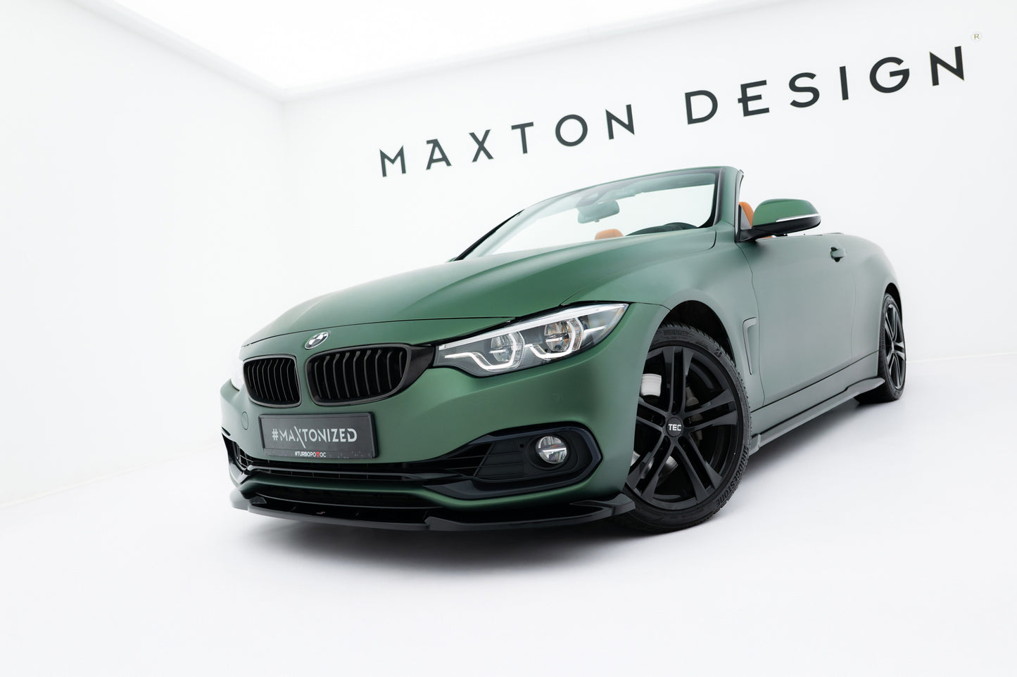 💫ART.9040 Splitter Anteriore per BMW 4 Cabrio / Coupe F32 F33 2014-2020💫