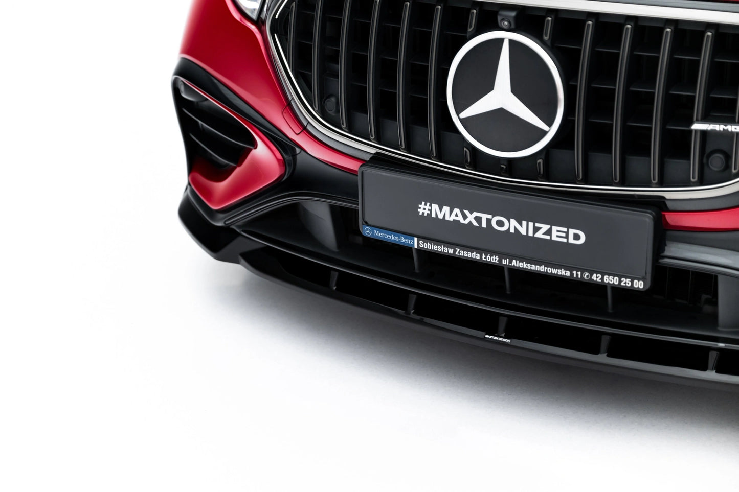 💫ART.8977 Splitter Anteriore Nero Lucido per Mercedes-AMG E53 W214💫