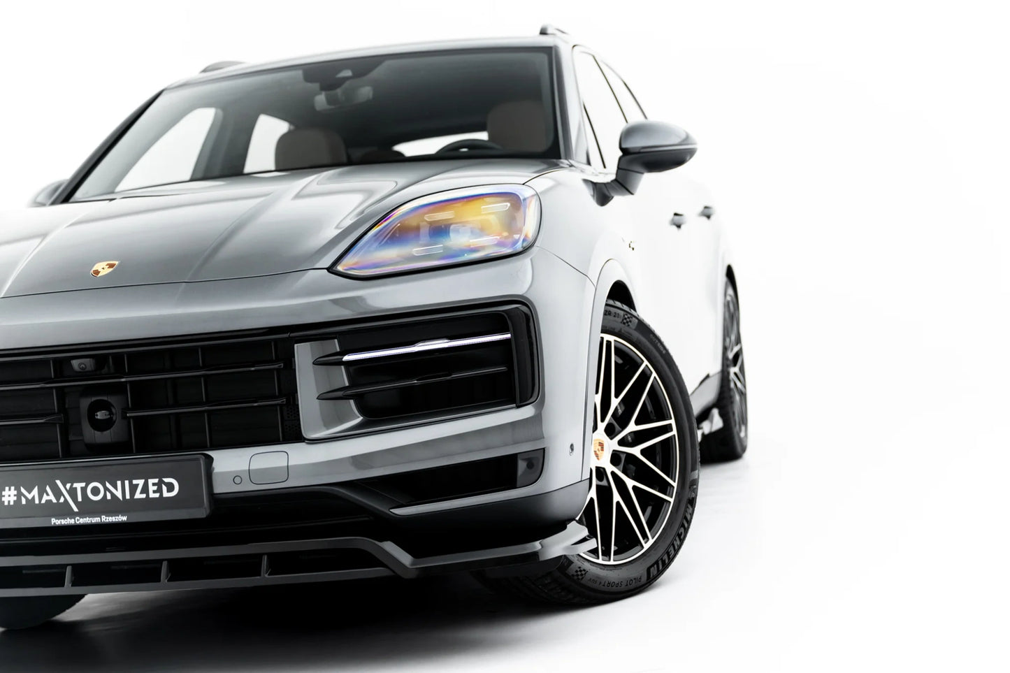 💫ART.8951 Splitter Anteriore per Porsche Cayenne SUV / Coupe Mk3 Facelift💫