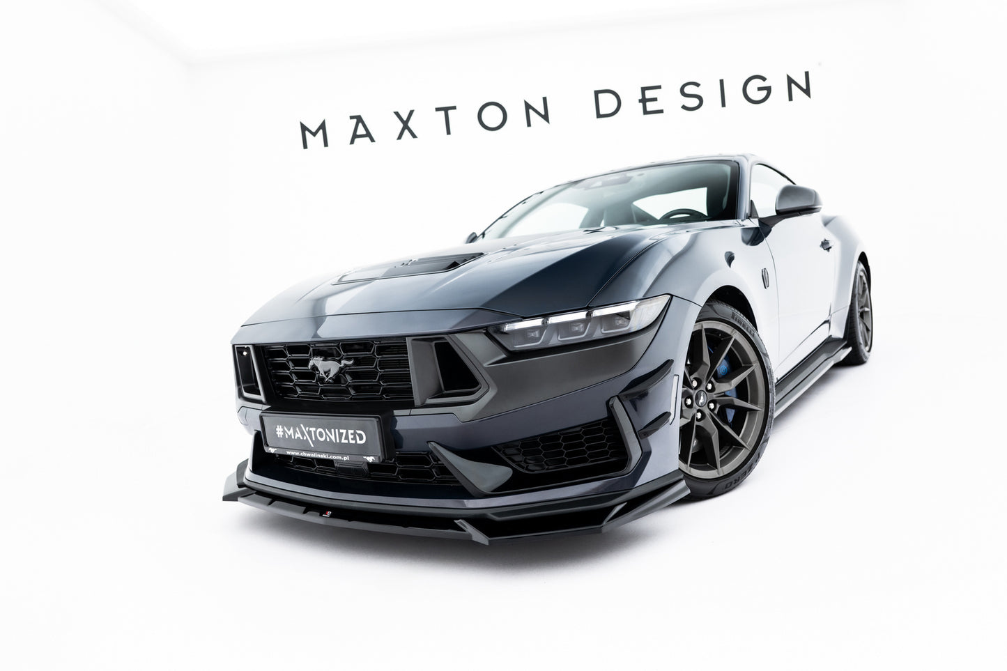 💫ART.9000 Splitter Anteriore per V.1 Ford Mustang Dark Horse Mk7 2024💫