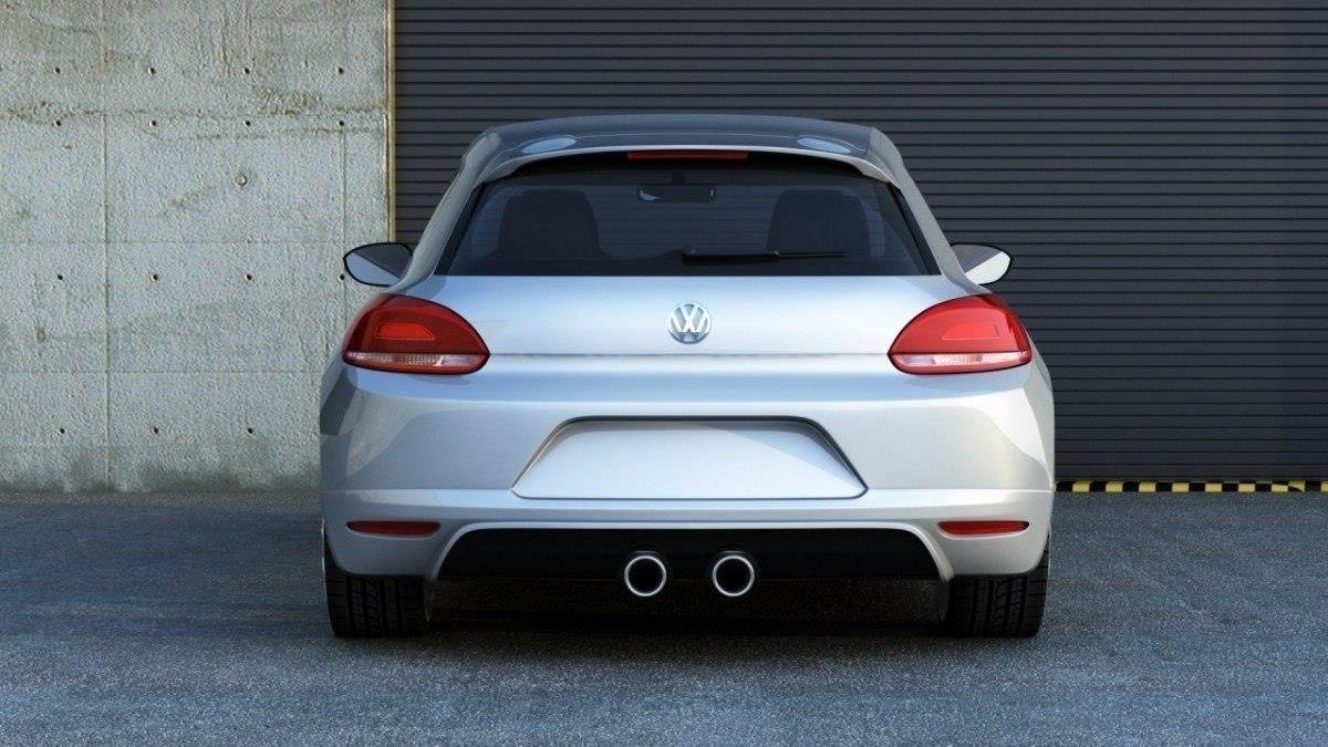 ESTENSIONE PARAURTI POSTERIORE ADATTO PER VW SCIROCCO STANDARD (SCIROCCO R LOOK)