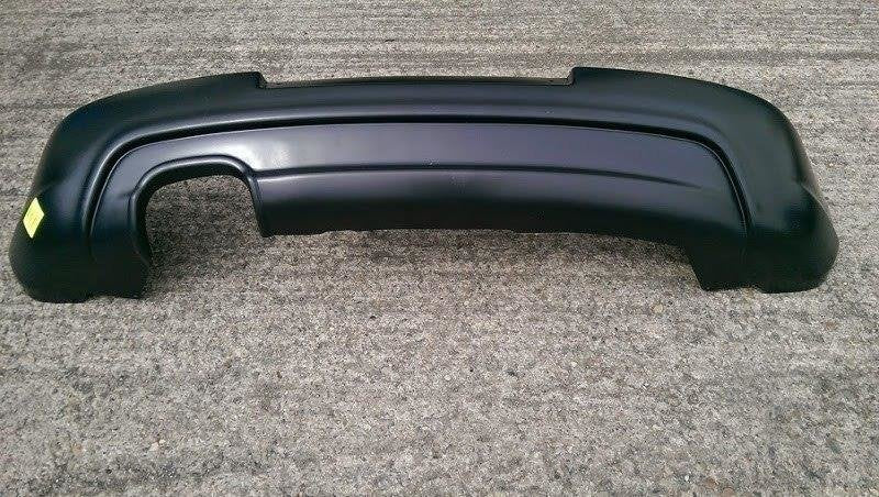 REAR DIFFUSER suitable for VW GOLF V GTI EDITION 30 (WITH 1 EXHAUST HOLE, FOR GTI EXHAUST) 2003-2008