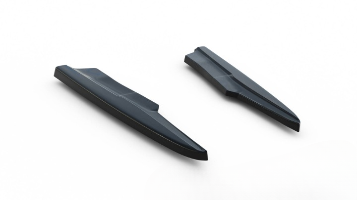 💫Rear side splitter suitable for Audi SQ7 Mk2 (4M) Facelift💫