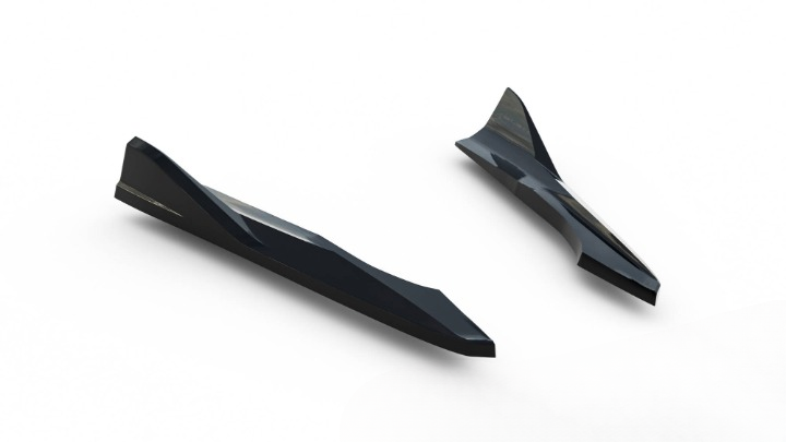 🔥Splitter Laterali Posteriori V.2 Audi A3 Berlina 8V Facelift🔥