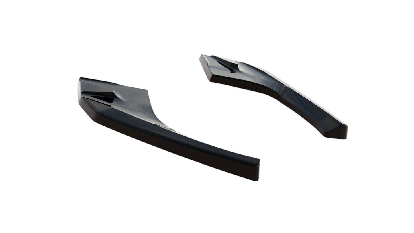 😎Splitter V.2 Adatto Per Audi S3 / A3 S-Line Sportback 8V Facelift😎
