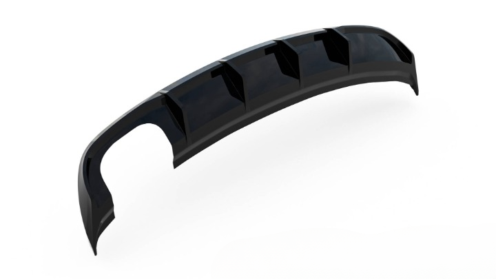 🔥Black rear diffuser lights Audi A3 Sedan 8V Facelift🔥