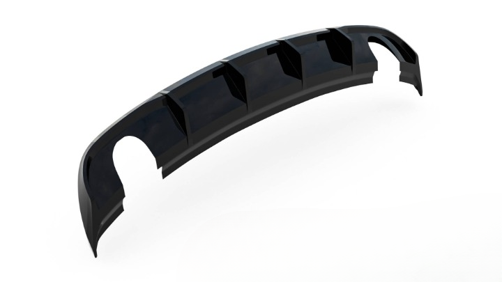 🔥Black rear diffuser lights Audi A3 Sedan 8V (Version with terminals)🔥