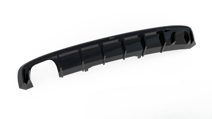 🔥Mantovana posterioreAudi A4B9(Versione doppi terminali di scarico su un late🔥