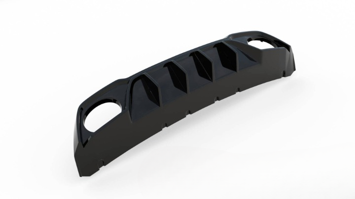 ⭐Diffusore posteriore nero luci adatto per Audi RS3 8Y⭐