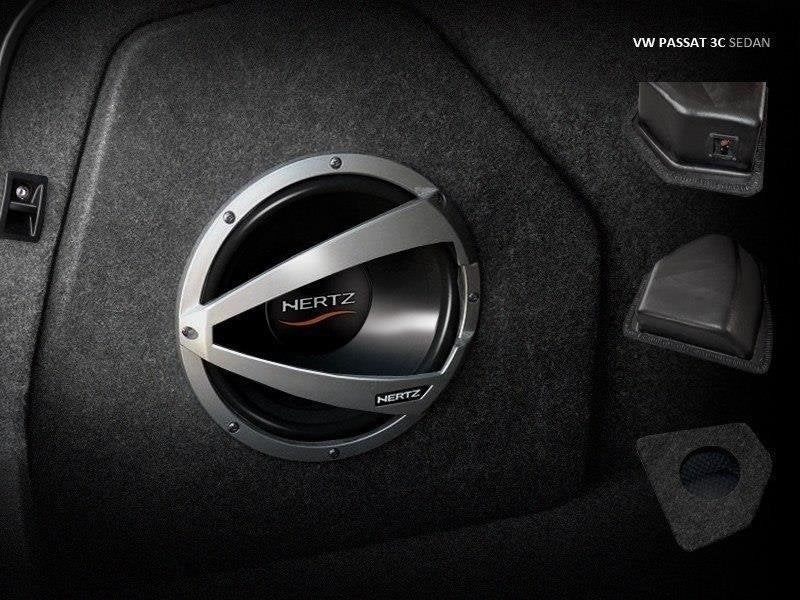 SCATOLA SUBWOOFER adatta per VW PASSAT 3C BERLINA