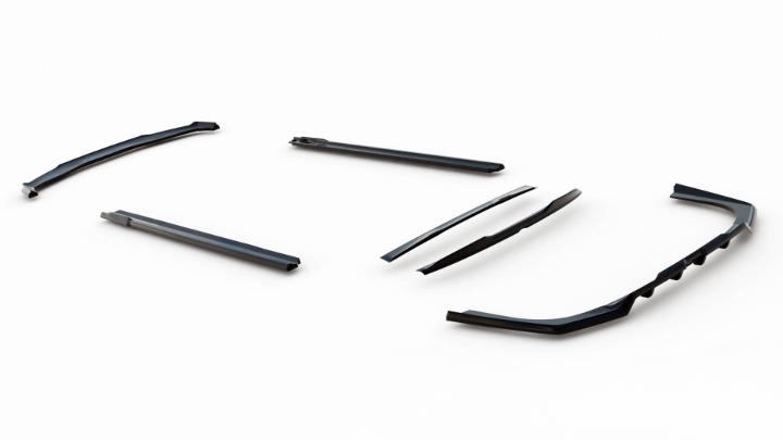 ✨Set di splitter BMW 740d M-Pack G70✨