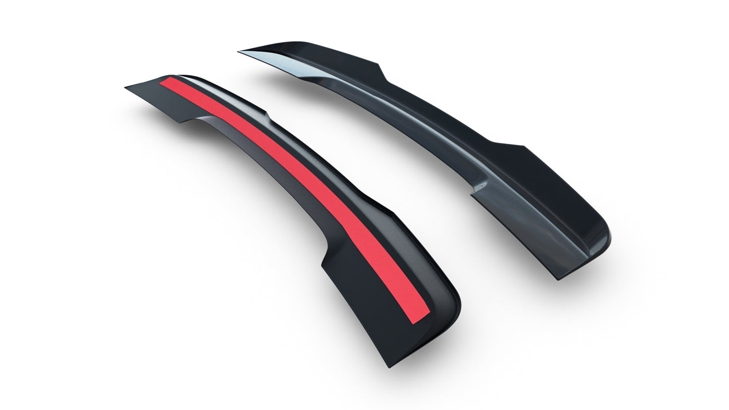 💕 Spoiler Cap Adatto per Range Rover Evoque Mk1 11-13 Nero Lucido 💕