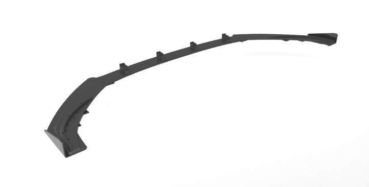 🔥Street Pro V.1 front splitter + flap Audi S3 / A3 S-Line Sportback 8V 🔥